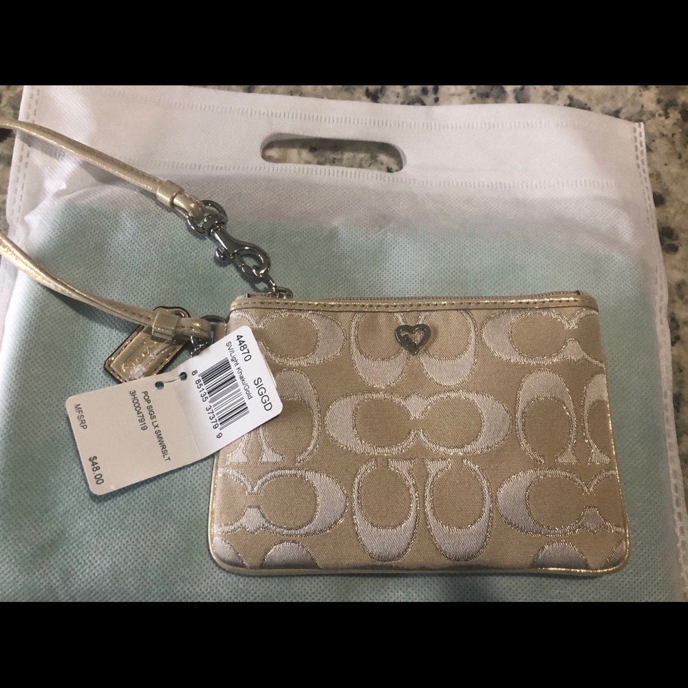 Coach wristlet
